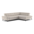 Suite lounge angolare pieghevole a L MARANO destra beige