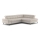 Suite lounge angolare pieghevole a L MARANO destra beige