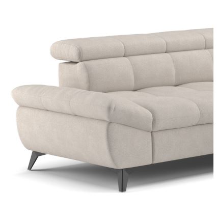 Suite lounge angolare pieghevole a L MARANO destra beige