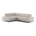 Suite lounge angolare pieghevole a L MARANO sinistra beige