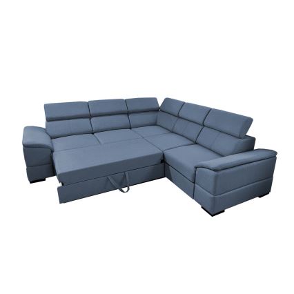 Suite lounge universale pieghevole ad angolo con contenitore GRANADA blu