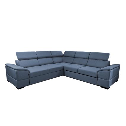 Suite lounge universale pieghevole ad angolo con contenitore GRANADA blu