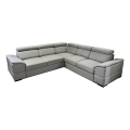 Suite lounge universale pieghevole ad angolo con contenitore GRANADA grigio