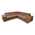Suite lounge universale pieghevole ad angolo con contenitore GRANADA marrone