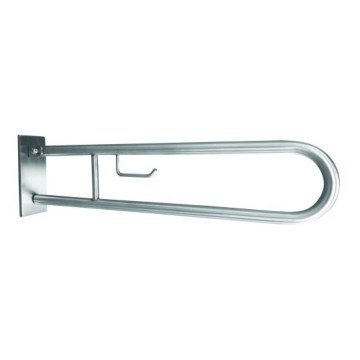 Supporto con staffa 10,3x25,3 cm acciaio inossidabile/argento