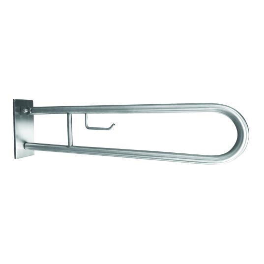 Supporto con staffa 10,3x25,3 cm acciaio inossidabile/argento