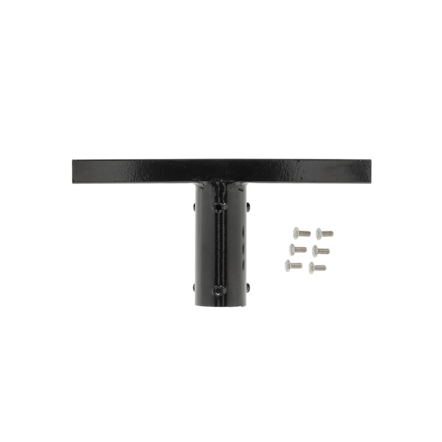 Supporto di montaggio per illuminazione da esterno BASE, diametro 60 mm, nero