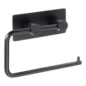 Supporto per carta 14,5 x 10 cm in acciaio inox, nero