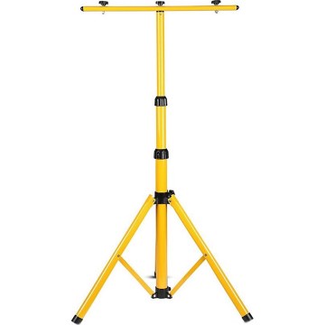 Supporto per faretti 180 cm giallo