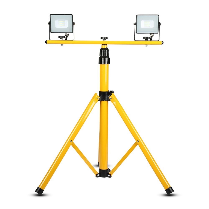 Supporto per faretti 180 cm giallo