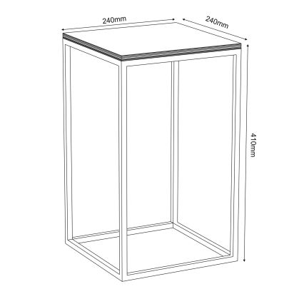 Porta piante 40x24 cm bianco