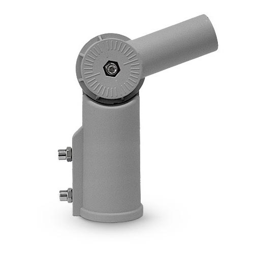 Supporto per l'illuminazione stradale grigio