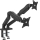 Supporto universale per due monitor 13-27