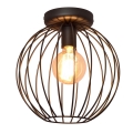 Surface-mounted lampadario MERCURE 1xE27/15W/230V d. 30 cm nero