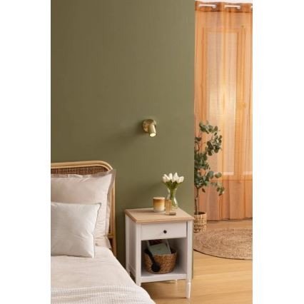 Svetlo na stenu Atmosphera – VICO 1xGU10/25W/230V zlaté