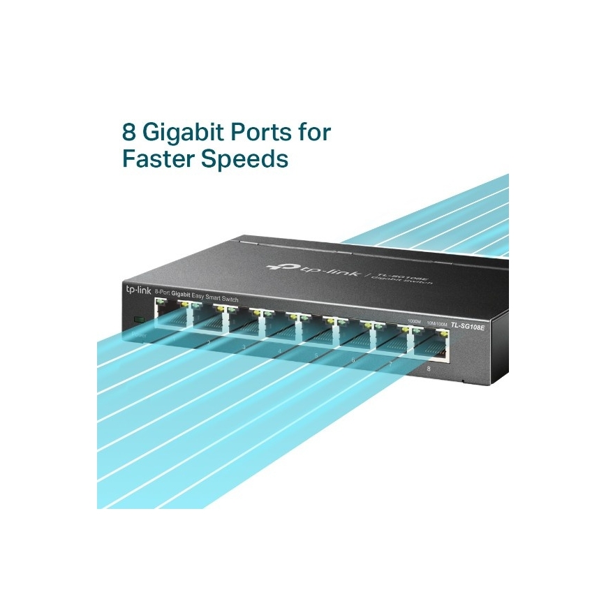 Switch Easy Smart Gigabit a 8 porte