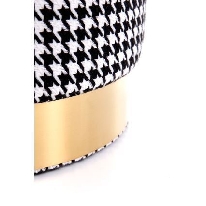 Tabacco ARUNA diametro 36 cm bianco/nero/oro