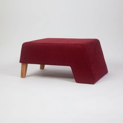 Taboret KATE 40x84 cm rosso