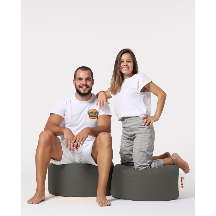 Tabouret 55 cm grigio
