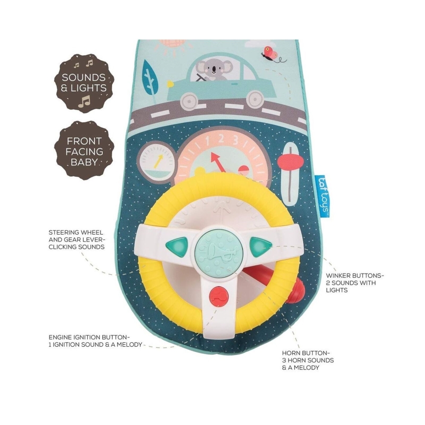 Taf Toys - Auto giocattolo con ruota Koala 2xAA