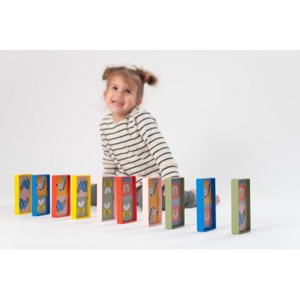 Taf Toys - Domino per bambini 4in1 animali