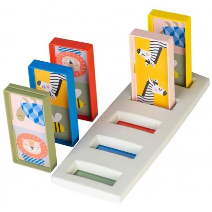 Taf Toys - Domino per bambini 4in1 animali