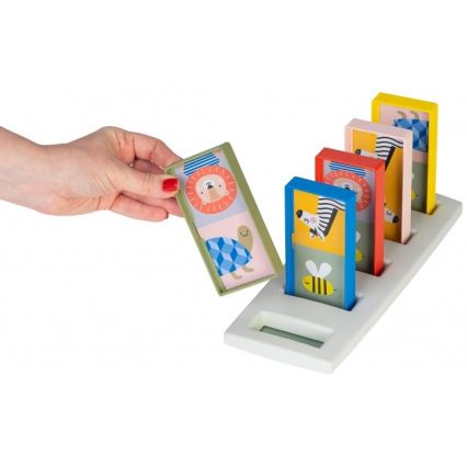 Taf Toys - Domino per bambini 4in1 animali