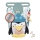 Taf Toys - Giocattolo auto Play & Kick pinguino 3xAA