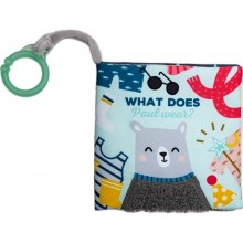 Taf Toys - Orso libro in tessuto per bambini
