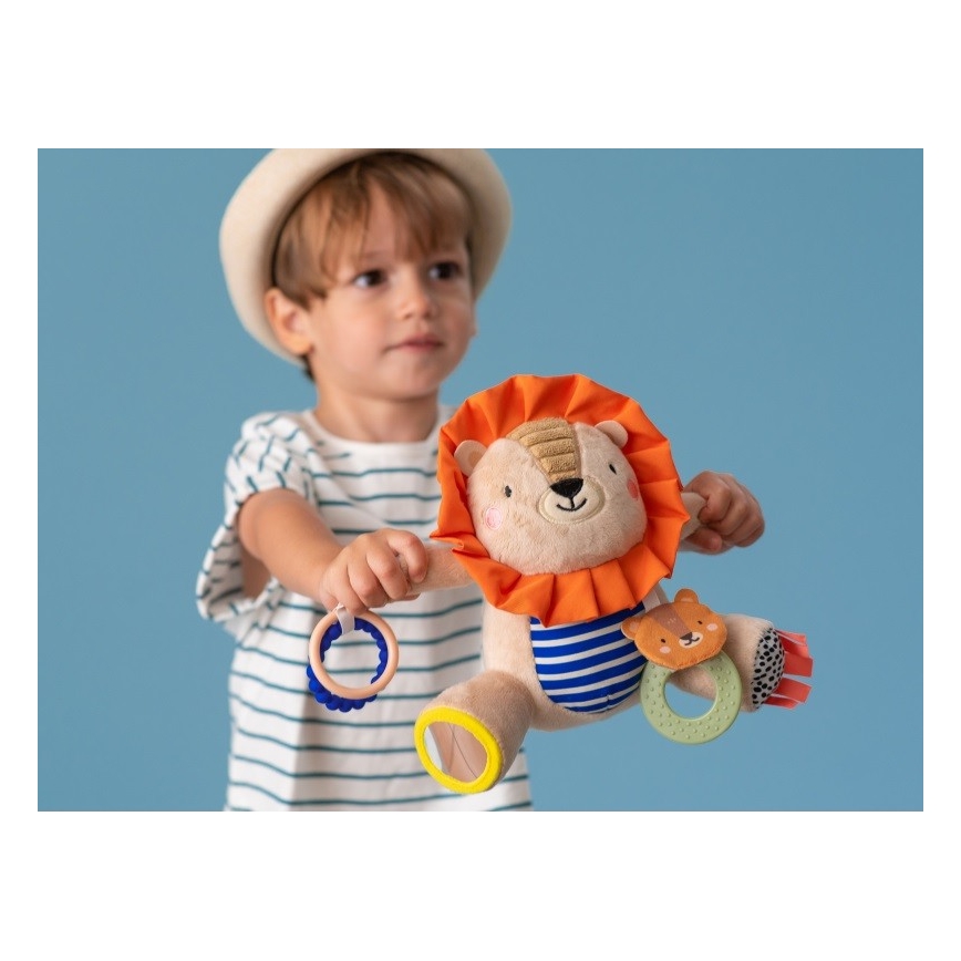 Taf Toys - Peluche con dentizione 25 cm leone