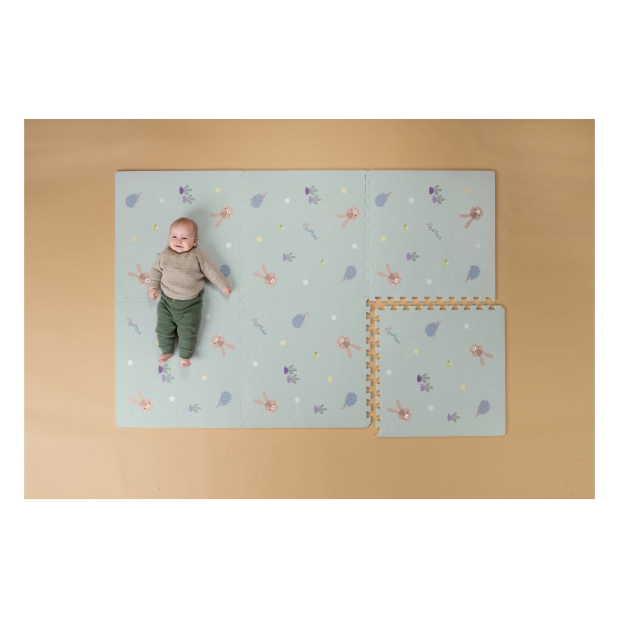 Taf Toys - Tappetino da gioco XL Puzzle Giardino per bambini