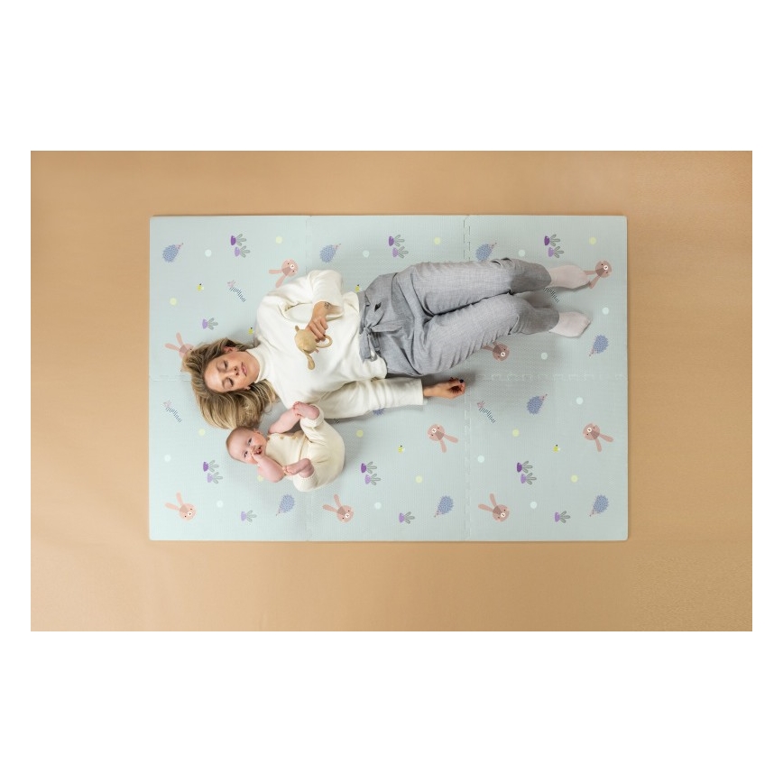 Taf Toys - Tappetino da gioco XL Puzzle Giardino per bambini
