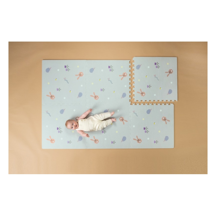Taf Toys - Tappetino da gioco XL Puzzle Giardino per bambini