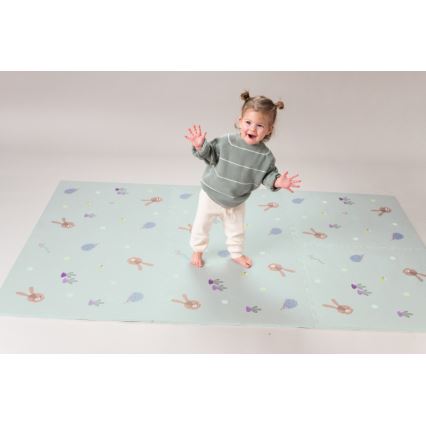 Taf Toys - Tappetino da gioco XL Puzzle Giardino per bambini