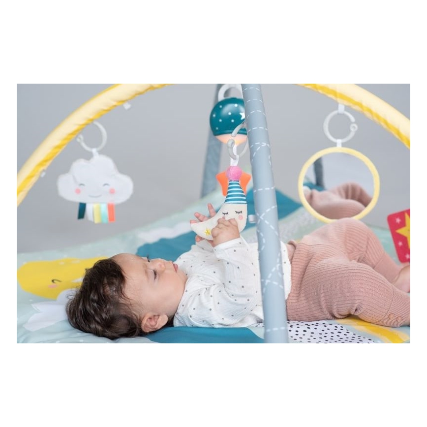 Taf Toys - Tappeto da gioco per bambini con luna a trapezio