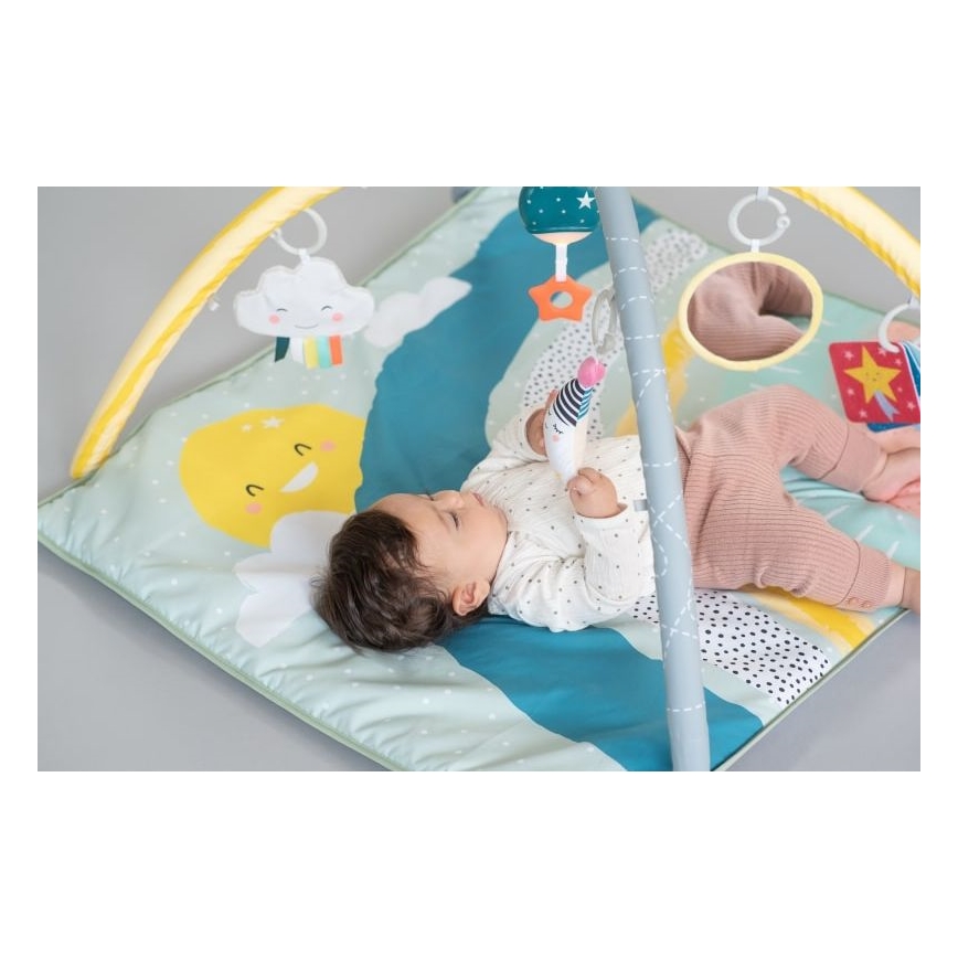 Taf Toys - Tappeto da gioco per bambini con luna a trapezio