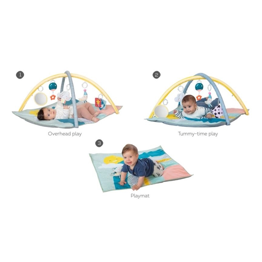 Taf Toys - Tappeto da gioco per bambini con luna a trapezio