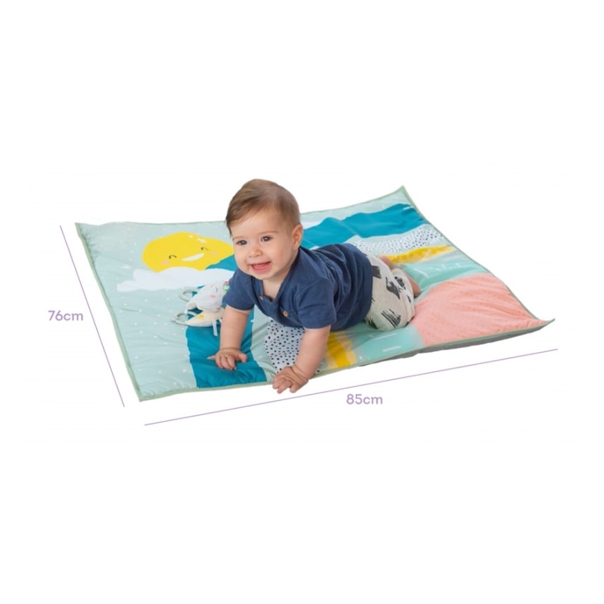 Taf Toys - Tappeto da gioco per bambini con luna a trapezio
