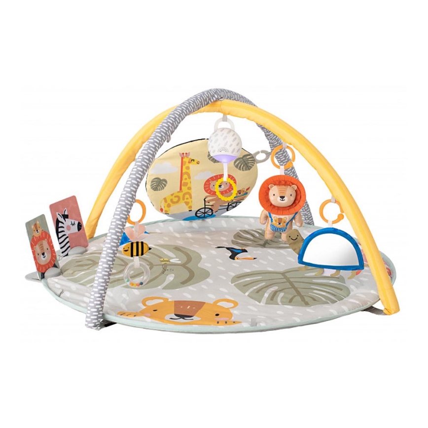 Taf Toys - Tappeto per bambini con trapezio savana 2xAAA