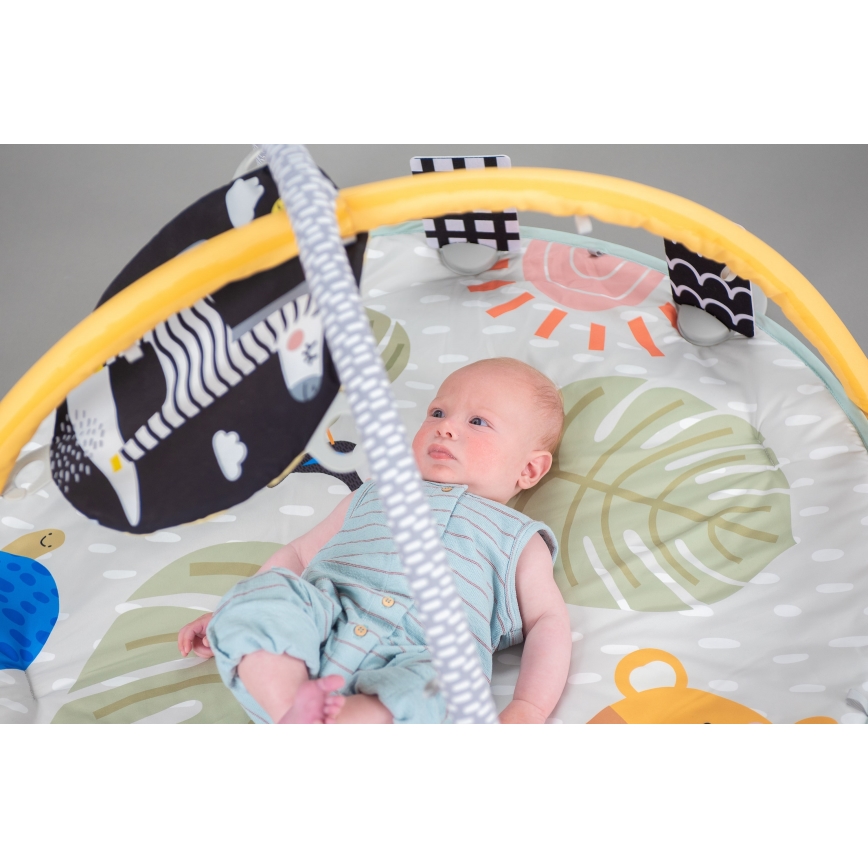 Taf Toys - Tappeto per bambini con trapezio savana 2xAAA