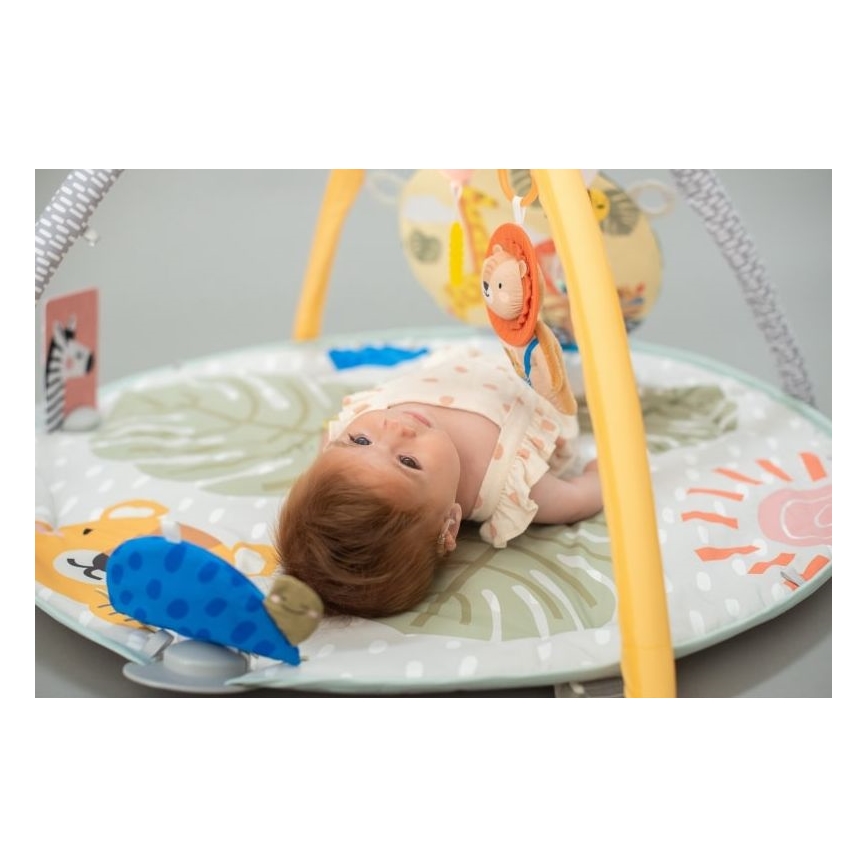 Taf Toys - Tappeto per bambini con trapezio savana 2xAAA