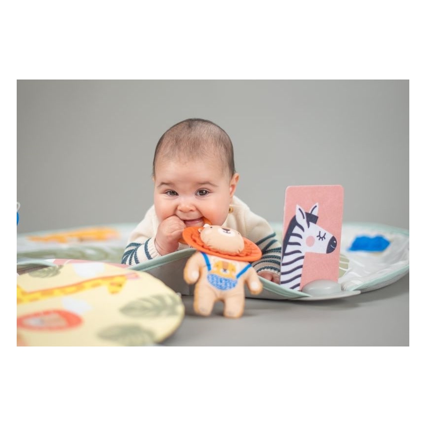 Taf Toys - Tappeto per bambini con trapezio savana 2xAAA