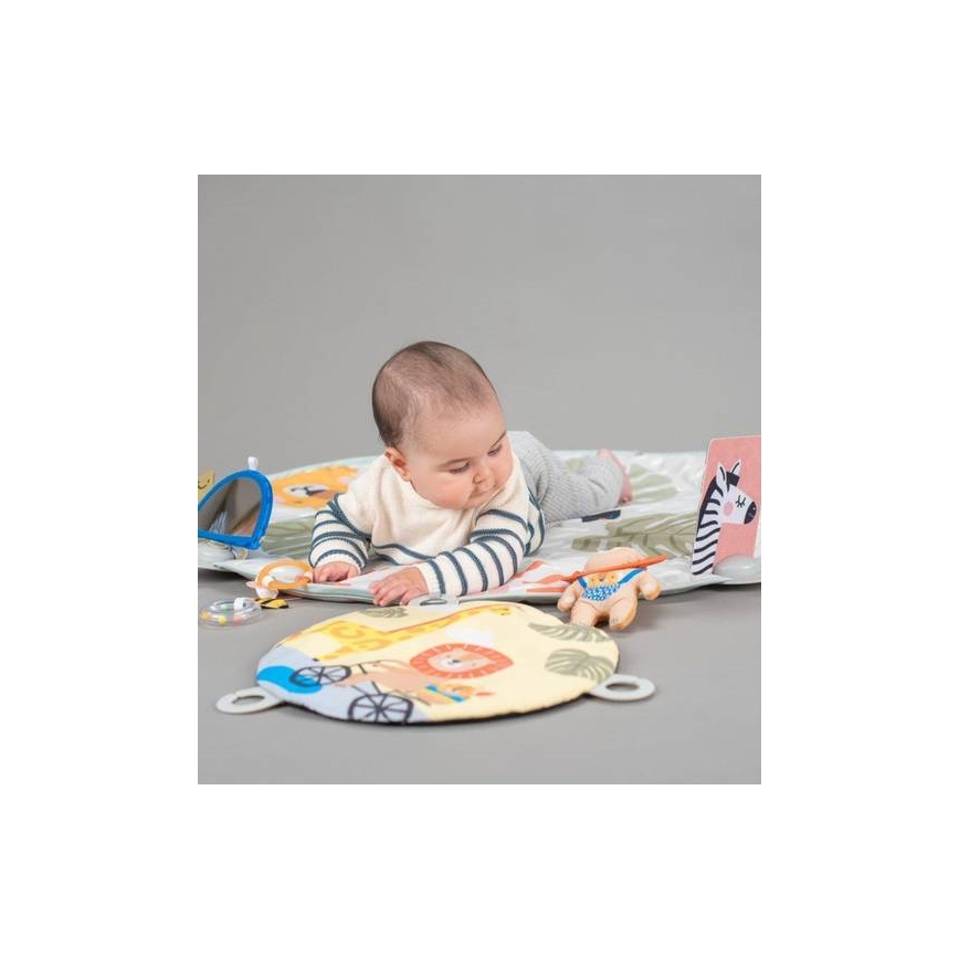 Taf Toys - Tappeto per bambini con trapezio savana 2xAAA