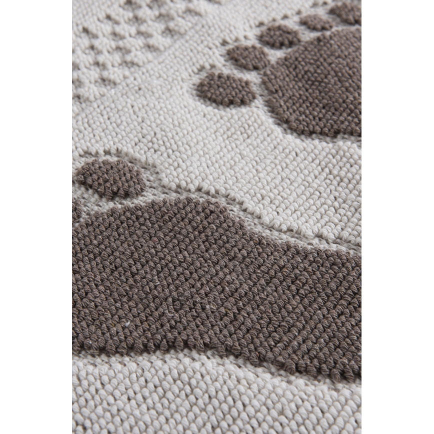 Tappetino da bagno FOET 50x70 cm bianco