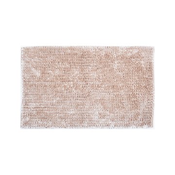 Tappetino da bagno antiscivolo CHENILLE 50x80 cm beige
