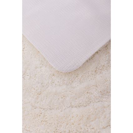 Tappetino da bagno CARMEN 50 x 80 cm, crema