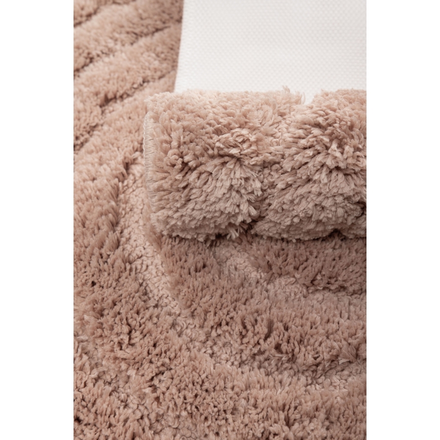 Tappetino da bagno CARMEN 50x80 cm beige
