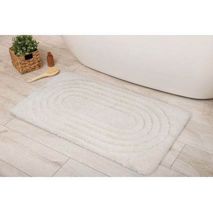 Tappetino da bagno CARMEN 50x80 cm color crema