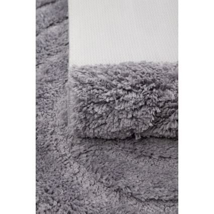 Tappetino da bagno CARMEN 50x80 cm grigio