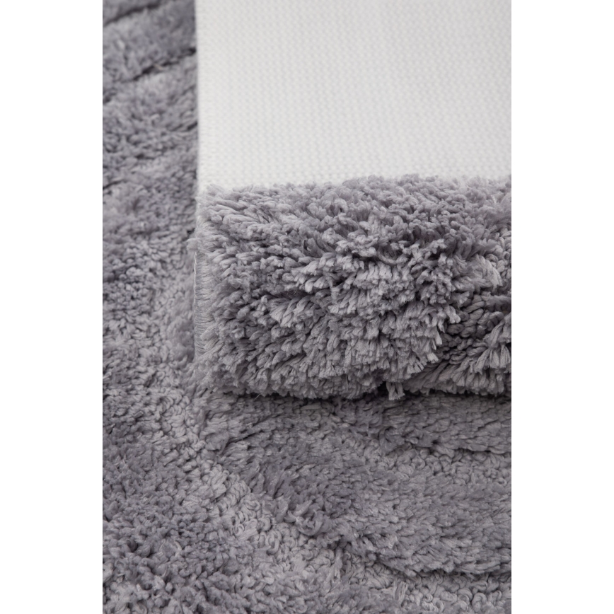 Tappetino da bagno CARMEN 50x80 cm grigio